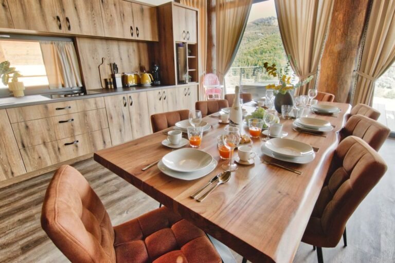 Mountain chalets