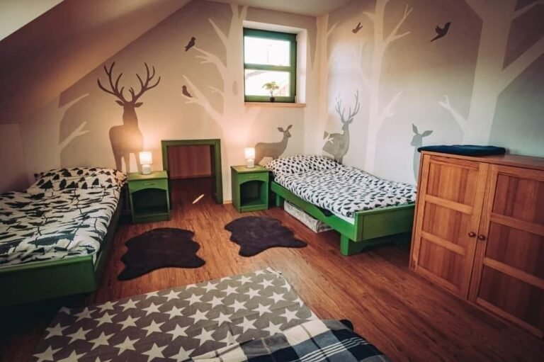 Apartmany zeleny jelen